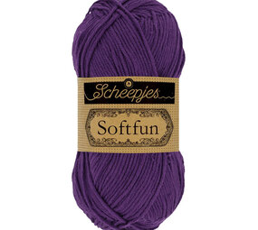 Scheepjes Softfun - 2515 Deep Violet Scheepjes Softfun - 2515 Deep Violet