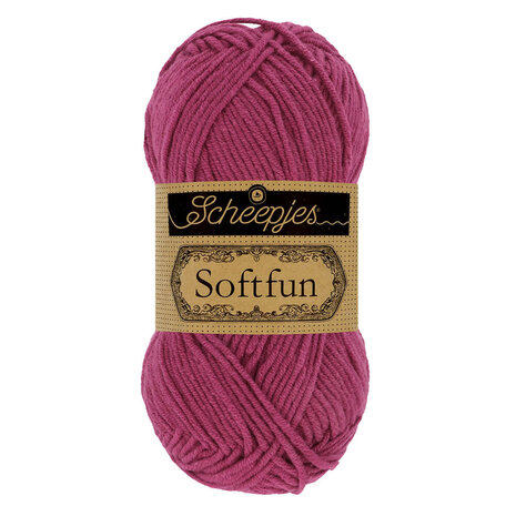 Scheepjes Scheepjes Softfun - 2534 Cyclamen Scheepjes Scheepjes Softfun - 2534 Cyclamen