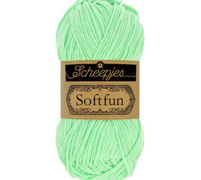 Scheepjes Softfun - 2640 Mint Scheepjes Softfun - 2640 Mint