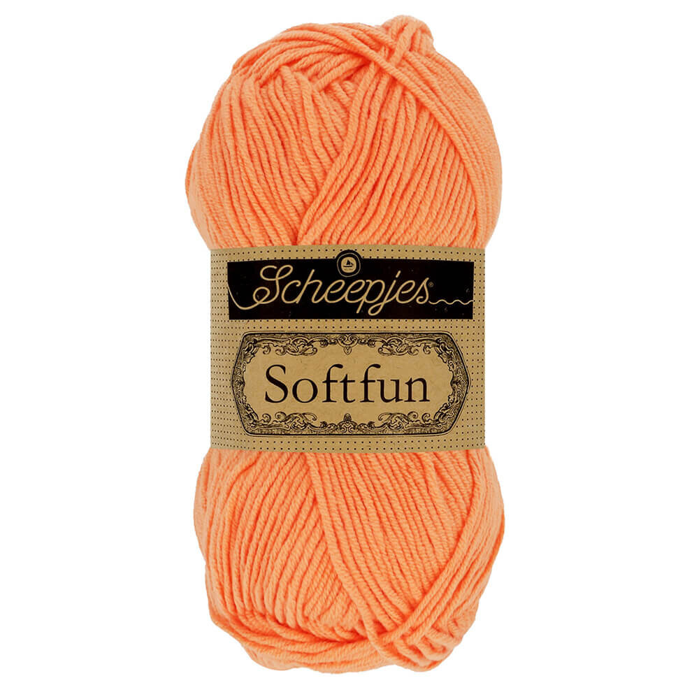 Scheepjes Scheepjes Softfun - 2652 Cantaloupe Scheepjes Scheepjes Softfun - 2652 Cantaloupe
