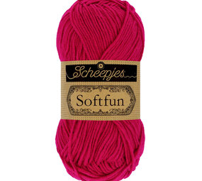 Scheepjes Softfun - 2655 Cerise Scheepjes Softfun - 2655 Cerise