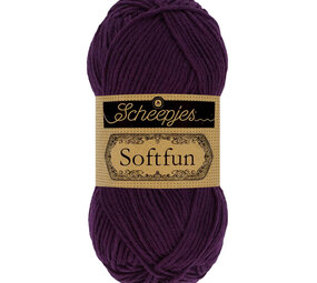 Scheepjes Softfun - 2656 Aubergine Scheepjes Softfun - 2656 Aubergine