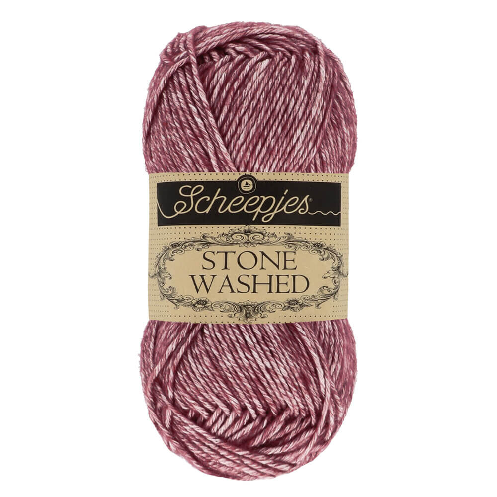 Scheepjes Scheepjes Stone Washed - 810 Garnet Scheepjes Scheepjes Stone Washed - 810 Garnet