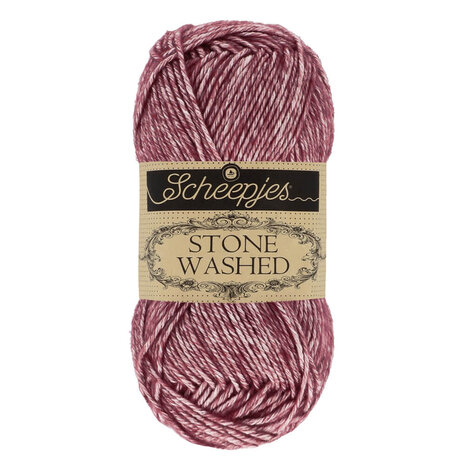 Scheepjes Scheepjes Stone Washed - 810 Garnet Scheepjes Scheepjes Stone Washed - 810 Garnet