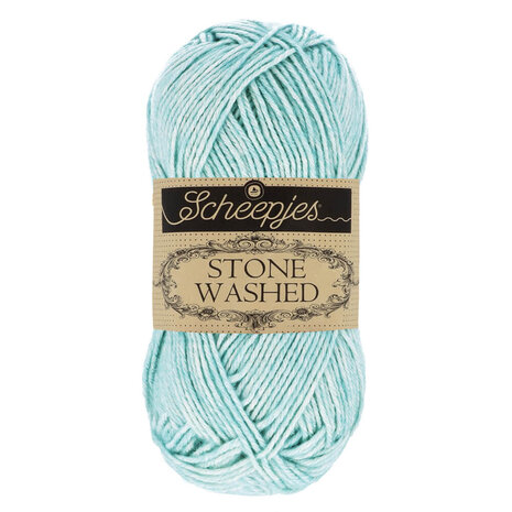 Scheepjes Scheepjes Stone Washed - 813 Amazonite Scheepjes Scheepjes Stone Washed - 813 Amazonite