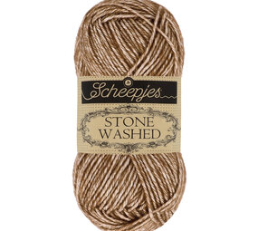 Scheepjes Stone Washed - 822 Brown Agate