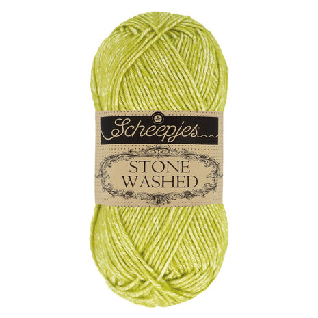 Scheepjes Scheepjes Stone Washed - 827 Peridot Scheepjes Scheepjes Stone Washed - 827 Peridot