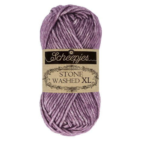Scheepjes Scheepjes Stone Washed XL - 851 Deep Amethyst Scheepjes Scheepjes Stone Washed XL - 851 Deep Amethyst