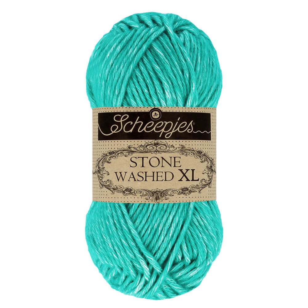 Scheepjes Scheepjes Stone Washed XL - 864 Turquoise Scheepjes Scheepjes Stone Washed XL - 864 Turquoise