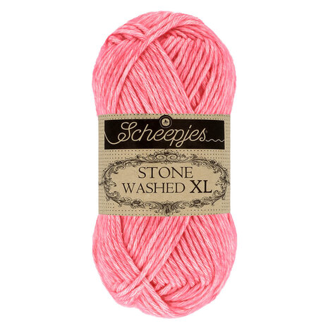 Scheepjes Scheepjes Stone Washed XL - 875 Rhodochrosite Scheepjes Scheepjes Stone Washed XL - 875 Rhodochrosite