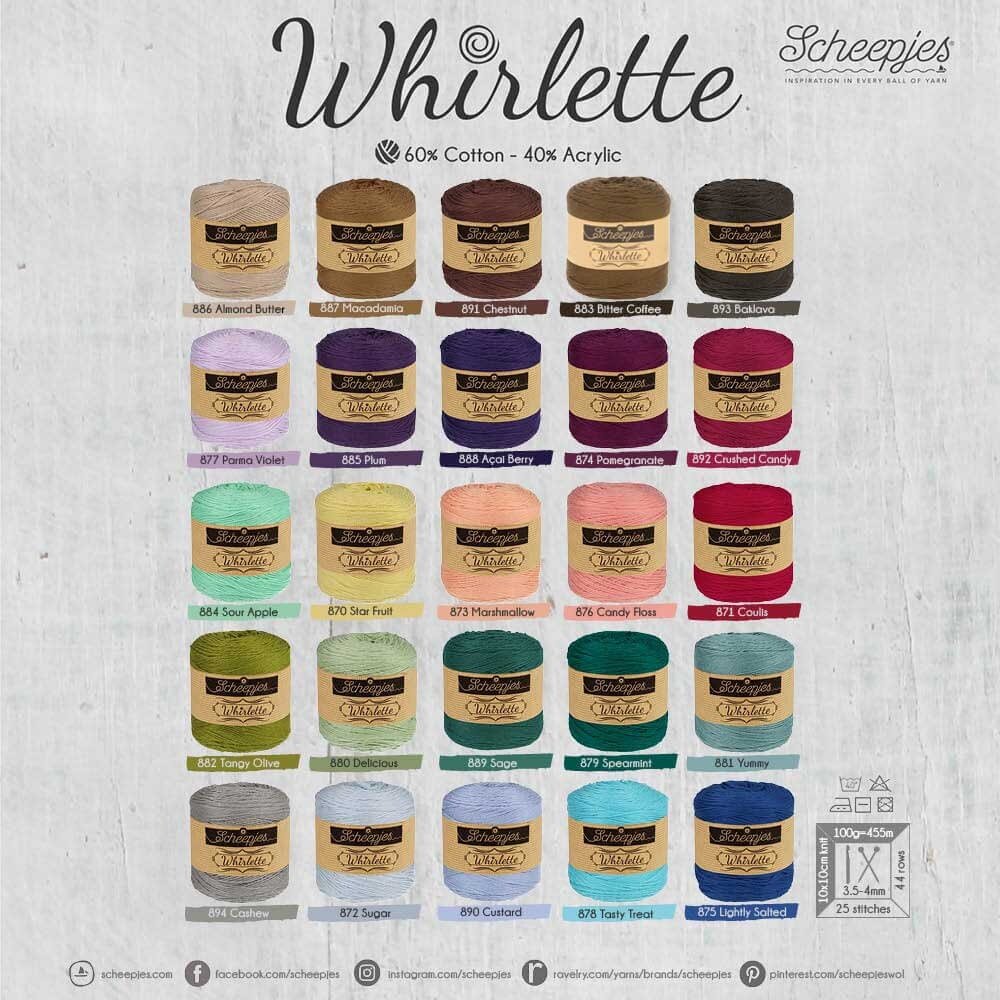 Scheepjes Scheepjes Whirlette - 893 Baklava Scheepjes Scheepjes Whirlette - 893 Baklava