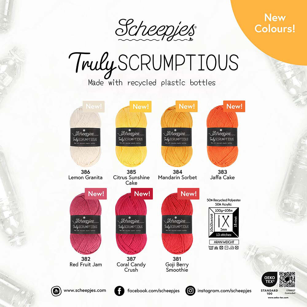 Scheepjes Scheepjes Truly Scrumptious - 338 Spirulina Bites Scheepjes Scheepjes Truly Scrumptious - 338 Spirulina Bites