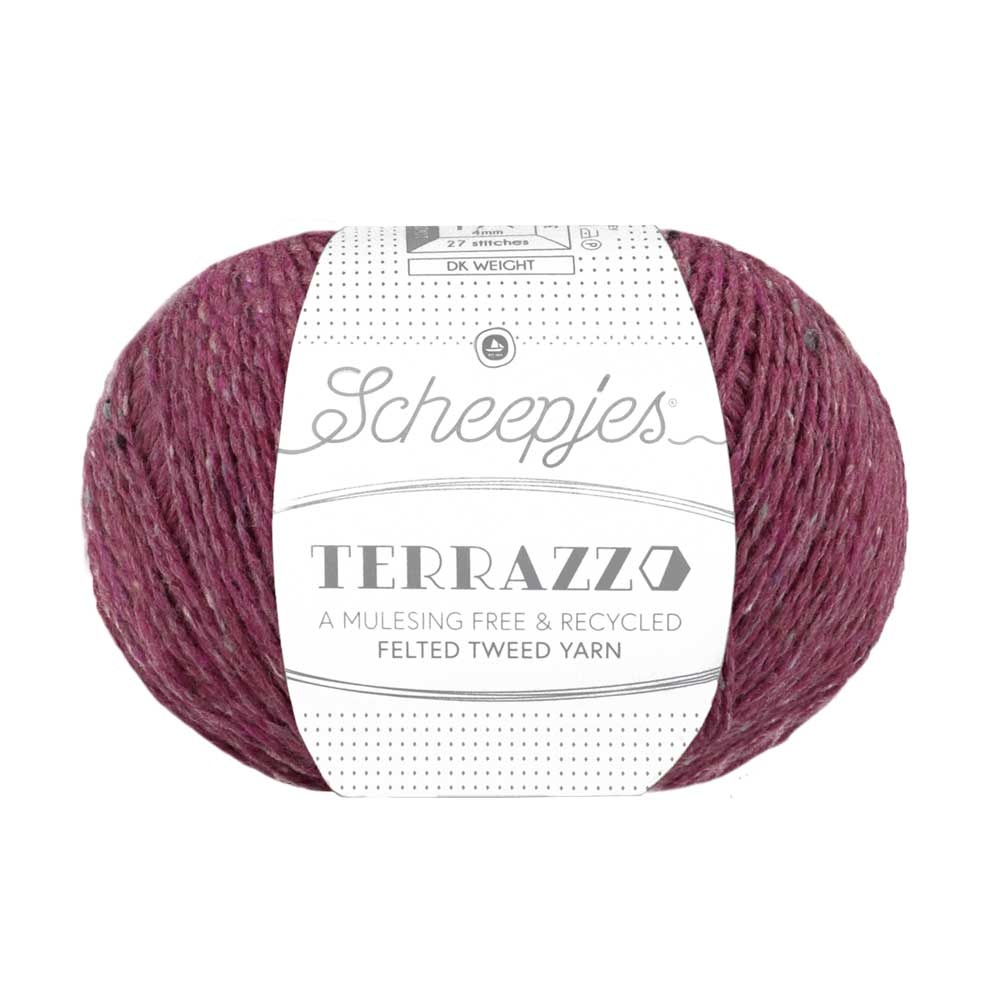 Scheepjes Terrazzo - 720 Sangria - Haakgaren / Breigaren
