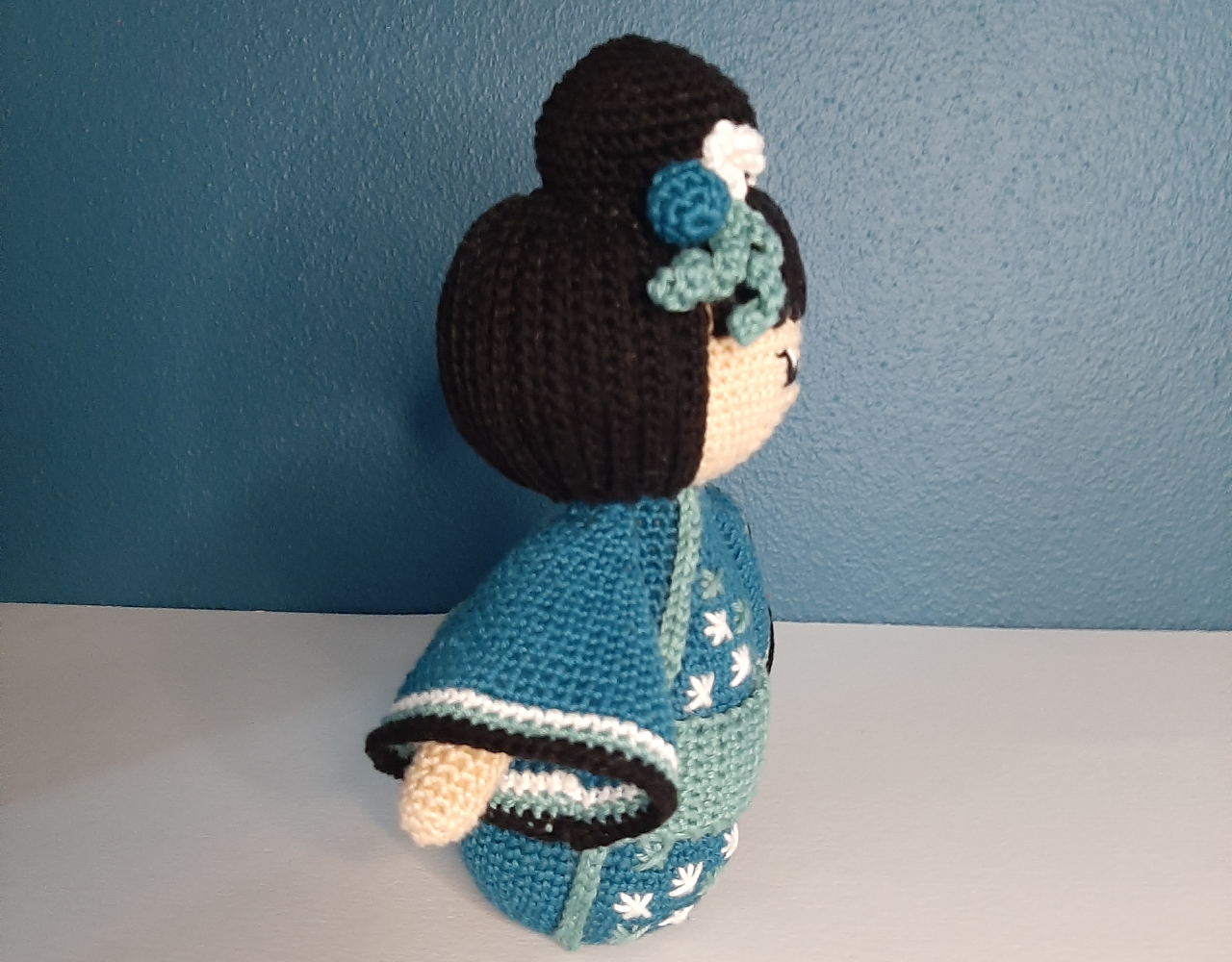 Byclaire Crochet Pattern byClaire Kokeshi Aoi - Blue (English Pattern) Byclaire Crochet Pattern byClaire Kokeshi Aoi - Blue (English Pattern)