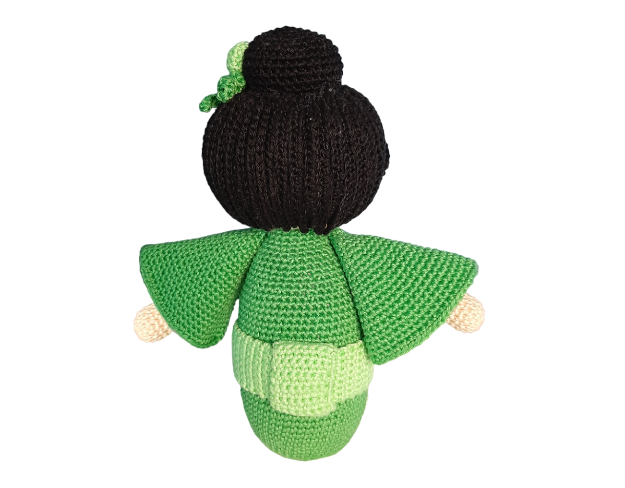 Byclaire Crochet Pattern Kokeshi Midori - Green (English Pattern) Byclaire Crochet Pattern Kokeshi Midori - Green (English Pattern)