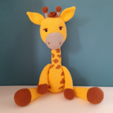Byclaire Haakpatroon byClaire Giraffe Heleen XL Byclaire Haakpatroon byClaire Giraffe Heleen XL