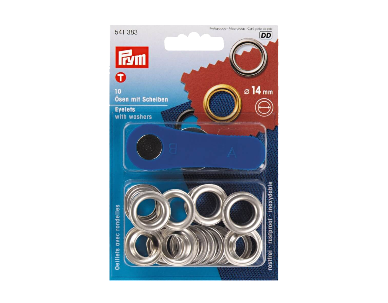 Prym Ringen en schijven 14mm