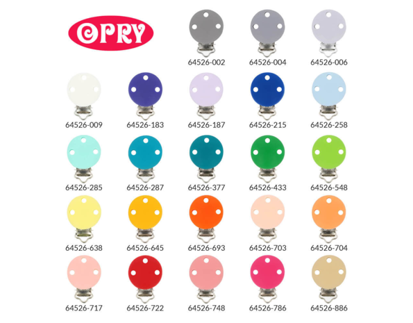 Opry Siliconen speenklem Licht Oranje Opry Siliconen speenklem Licht Oranje