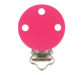 Opry Siliconen speenklem Fuchsia