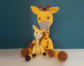 Haakpakket Set Giraffe Heleen en Heleen XL Haakpakket Set Giraffe Heleen en Heleen XL