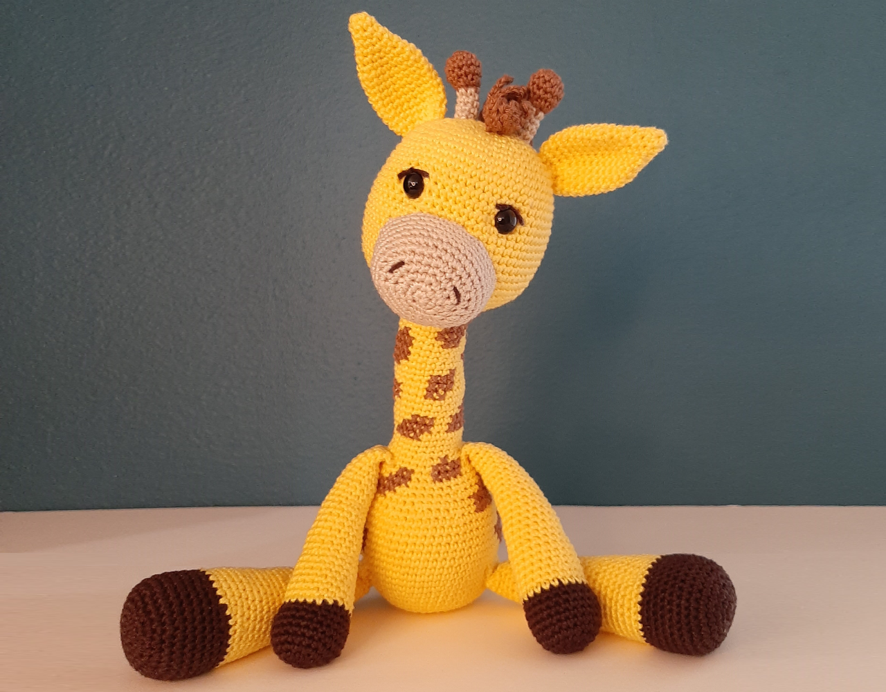 Byclaire Haakpakket byClaire Set Giraffe Heleen en Heleen XL