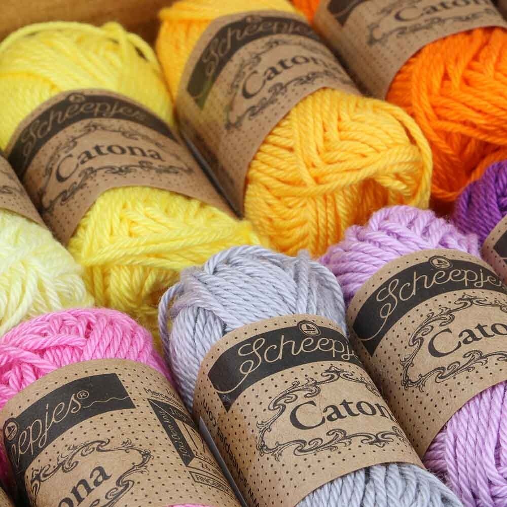 Scheepjes Scheepjes Catona colour pack 109x10g Scheepjes Scheepjes Catona colour pack 109x10g