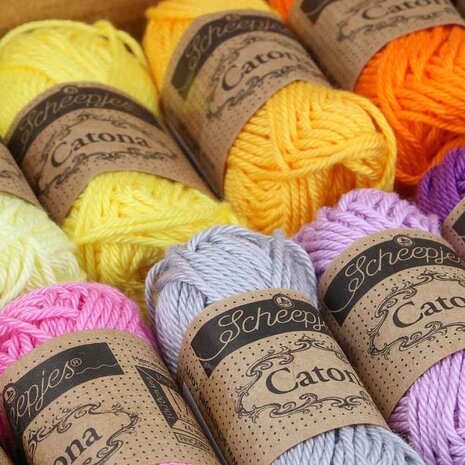 Scheepjes Scheepjes Catona colour pack 109x10g Scheepjes Scheepjes Catona colour pack 109x10g