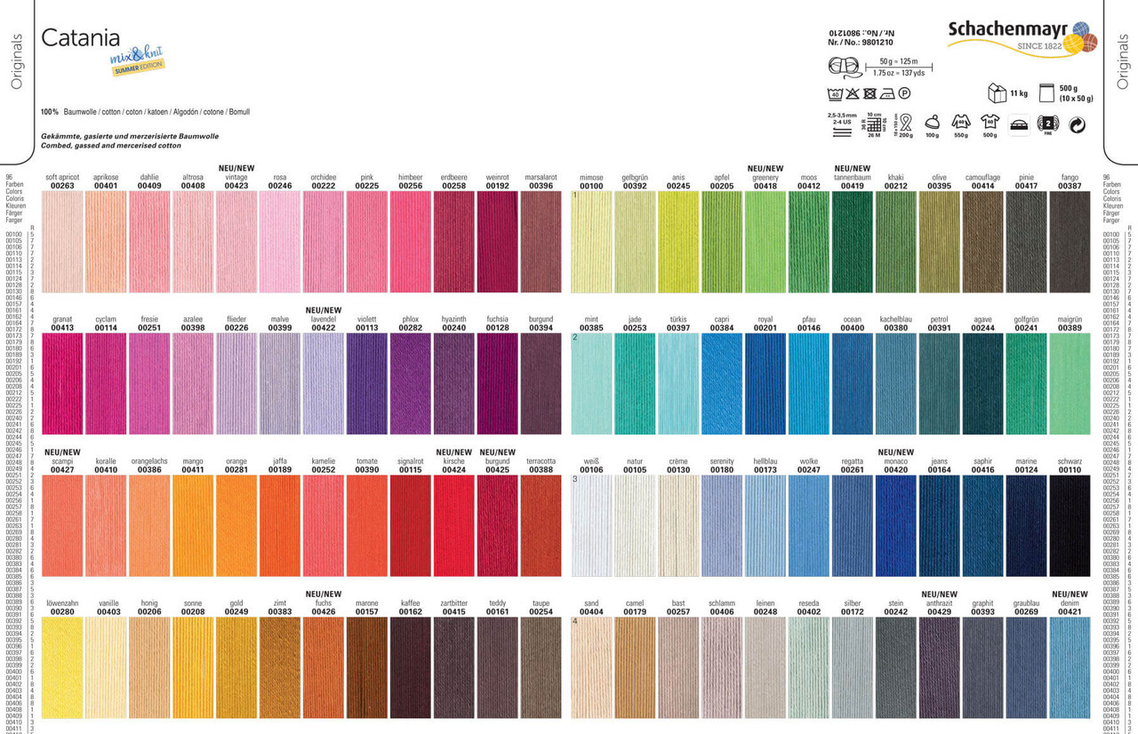 SMC Schachenmayr Schachenmayr Catania 50g- 282 SMC Schachenmayr Schachenmayr Catania 50g- 282