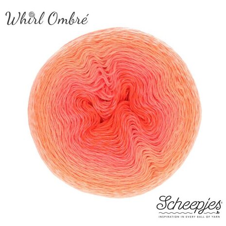 Scheepjes Scheepjes Whirl - 557 Coral Catastrophe Scheepjes Scheepjes Whirl - 557 Coral Catastrophe