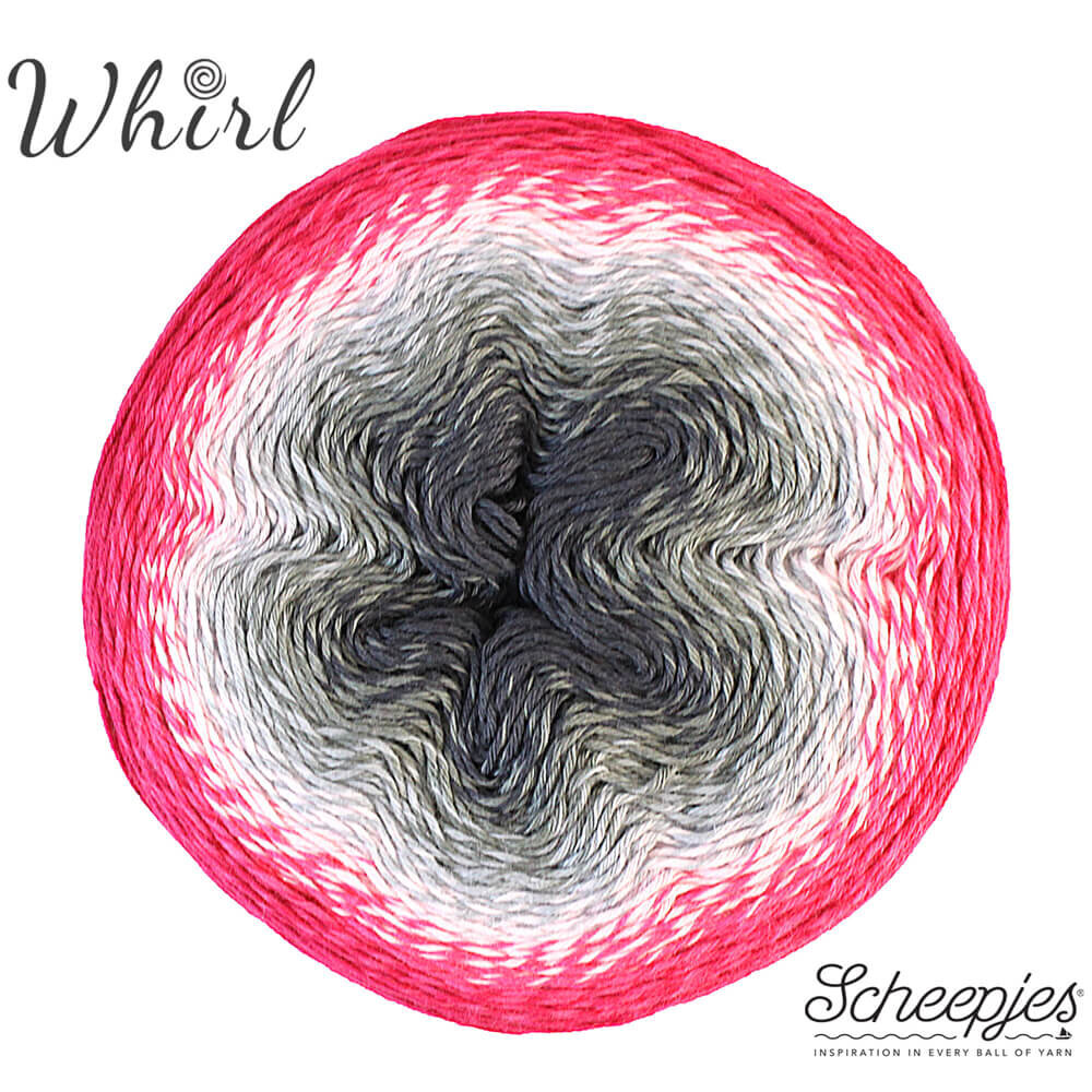 Scheepjes Scheepjes Whirl - 752 Raspberry Rocky Roads Scheepjes Scheepjes Whirl - 752 Raspberry Rocky Roads