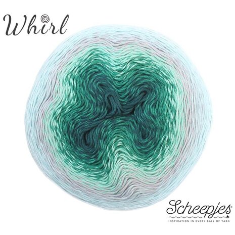 Scheepjes Scheepjes Whirl - 781 Sea Breeze Tease Scheepjes Scheepjes Whirl - 781 Sea Breeze Tease