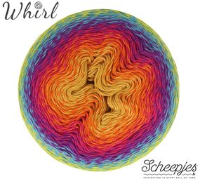 Scheepjes Whirl - 792 Rainbow Popsicle Scheepjes Whirl - 792 Rainbow Popsicle