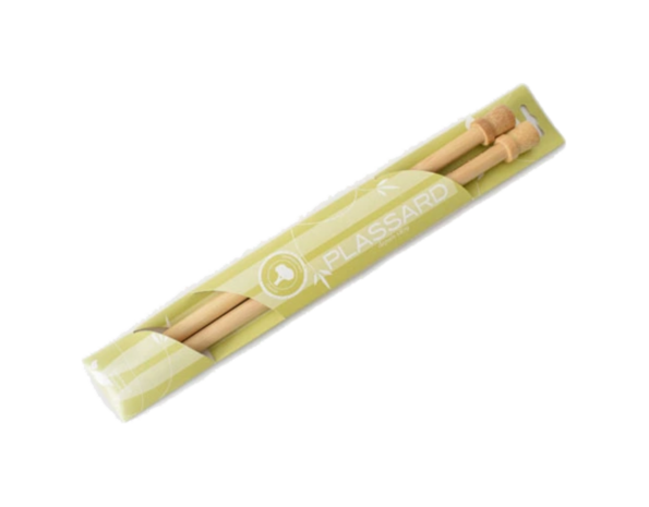 Echtstudio Bamboe breinaalden met knop 40 cm Echtstudio Bamboe breinaalden met knop 40 cm