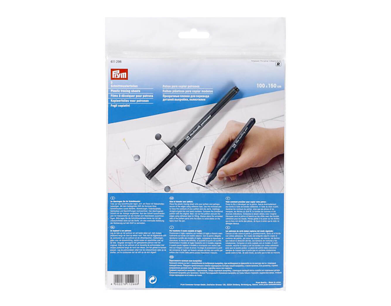 Prym Kopieerfolie met Stift Prym Kopieerfolie met Stift