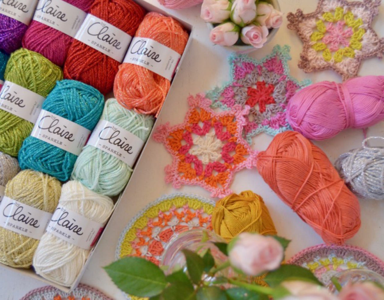 Byclaire Haakpatroon byClaire Kerststerren