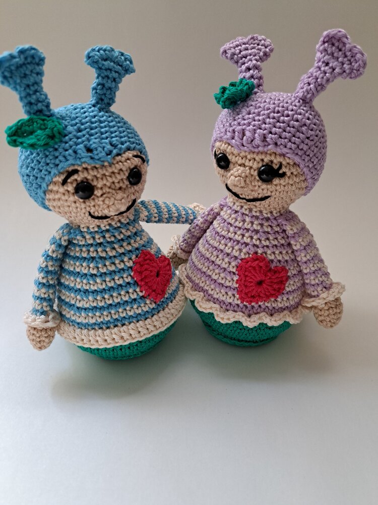 Byclaire Haakpatroon byClaire Lieveheersbeestjes Valerie en Stijn