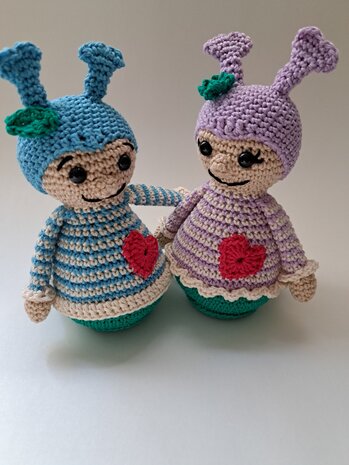 Byclaire Haakpatroon byClaire Lieveheersbeestjes Valerie en Stijn