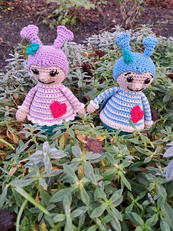 Byclaire Haakpakket Lieveheersbeestjes Valerie en Stijn Byclaire Haakpakket Lieveheersbeestjes Valerie en Stijn