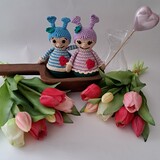 Byclaire Haakpakket Lieveheersbeestjes Valerie en Stijn Byclaire Haakpakket Lieveheersbeestjes Valerie en Stijn