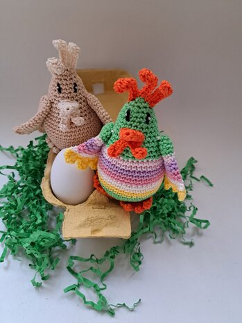 Byclaire Haakpatroon byClaire Ei-genwijs kipje Molly