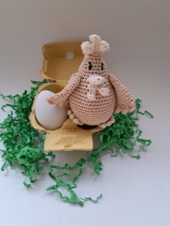 Byclaire Haakpatroon byClaire Ei-genwijs kipje Molly