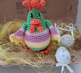 Byclaire Haakpakket Fleurig kipje Fleurtje Byclaire Haakpakket Fleurig kipje Fleurtje