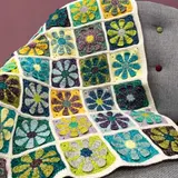 Scheepjes Haakpatroon Retro Daisy Baby Blanket Scheepjes Haakpatroon Retro Daisy Baby Blanket