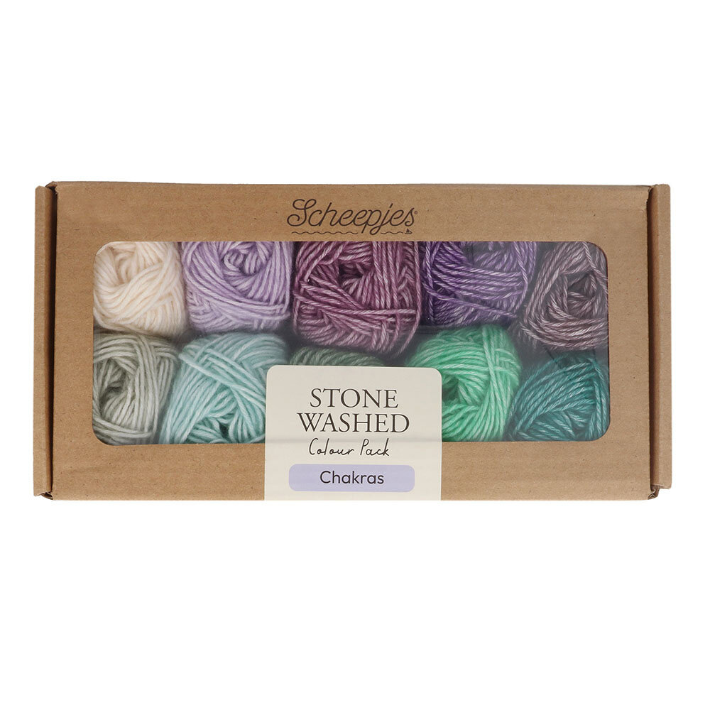 Scheepjes Scheepjes Stone Washed colour pack 10x25g
