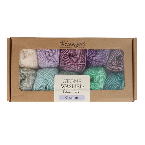 Scheepjes Scheepjes Stone Washed colour pack 10x25g