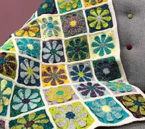 Scheepjes Haakpakket Retro Daisy Baby Blanket Scheepjes Haakpakket Retro Daisy Baby Blanket
