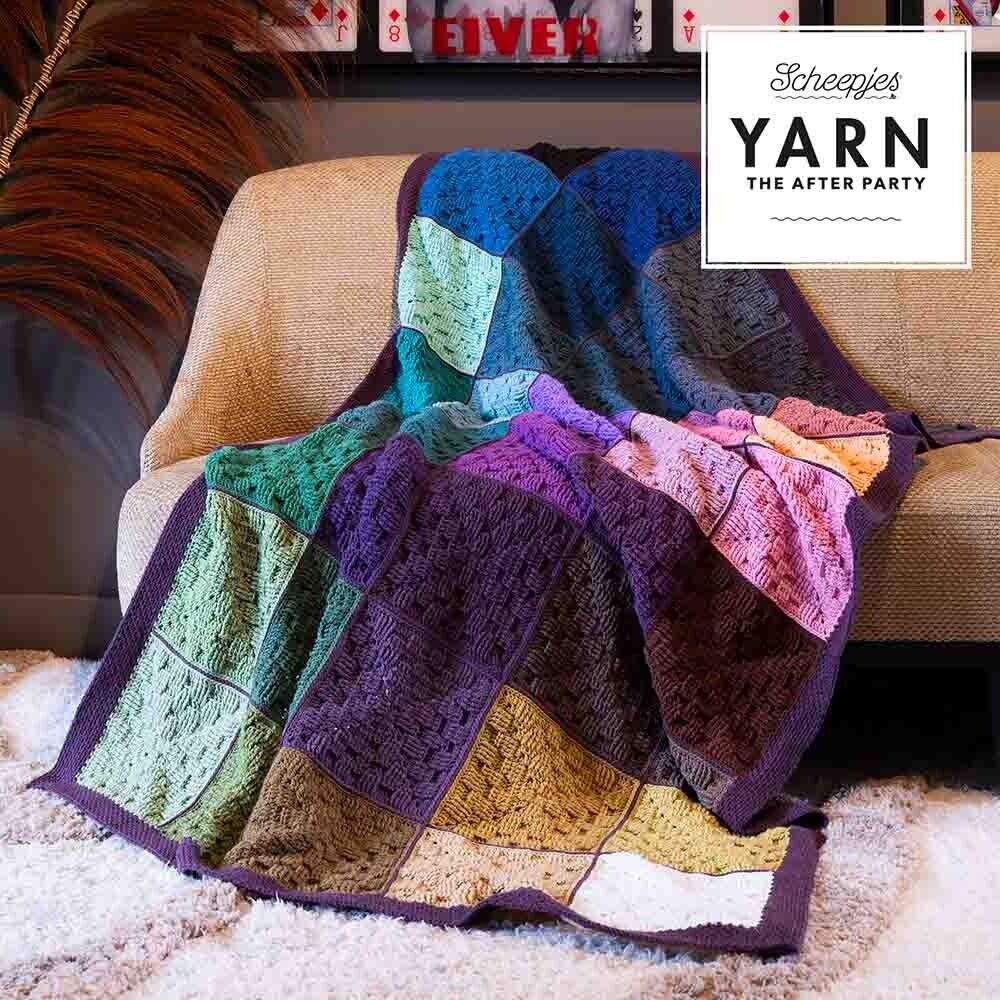 Scheepjes Scheepjes Haakpakket Scrumptious Squares + Stripes Blanket Scheepjes Scheepjes Haakpakket Scrumptious Squares + Stripes Blanket
