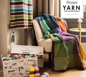 Scheepjes Haakpakket Scrumptious Squares + Stripes Blanket Scheepjes Haakpakket Scrumptious Squares + Stripes Blanket