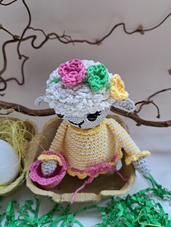 Byclaire Haakpatroon byClaire Schaapje Margriet