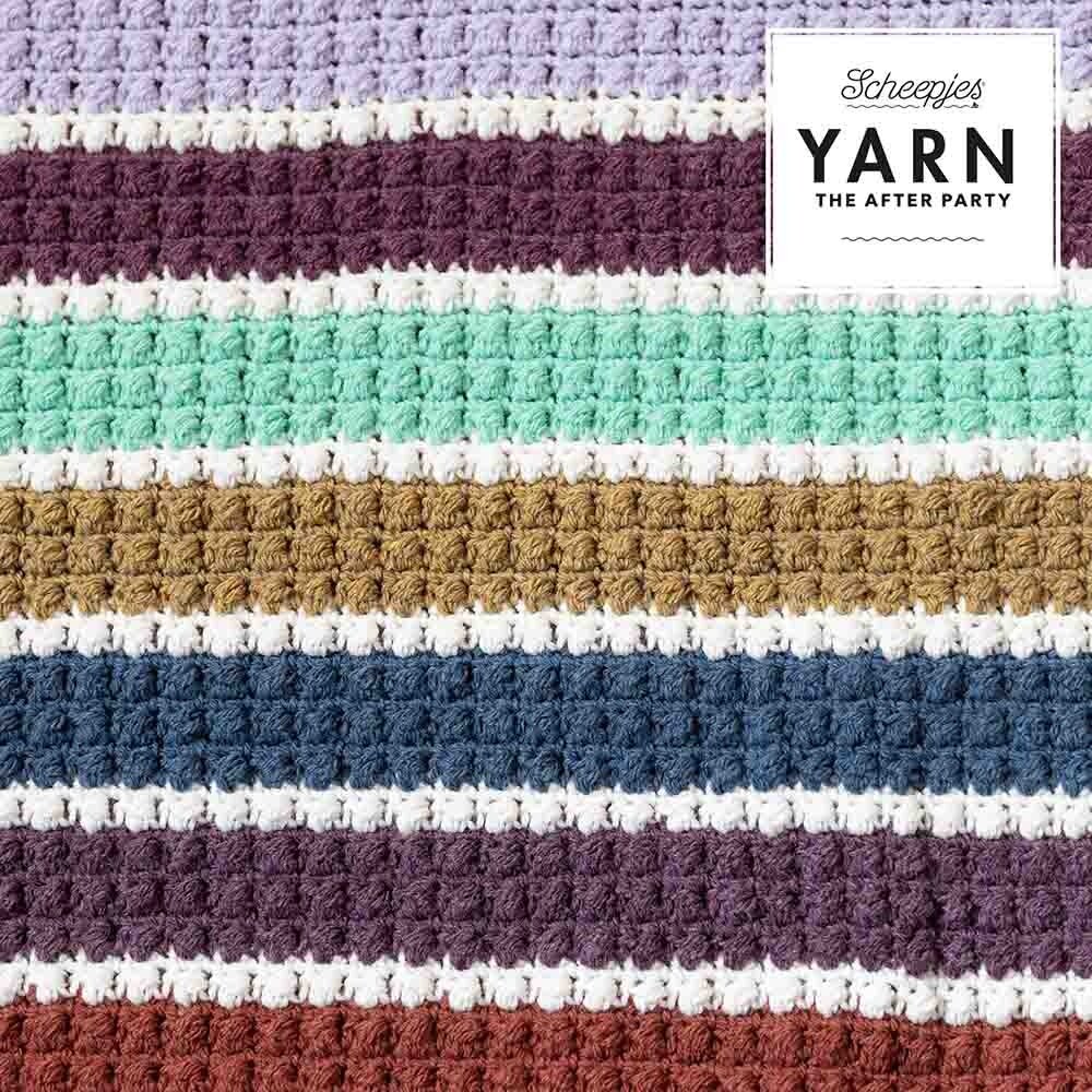 Scheepjes Scheepjes Haakpakket Scrumptious Squares + Stripes Blanket Scheepjes Scheepjes Haakpakket Scrumptious Squares + Stripes Blanket